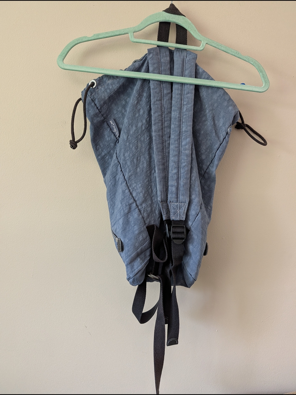 Kipling Blue Drawstring Backpack - Picture 4 of 6